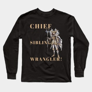 Eldest children wrangle the others Long Sleeve T-Shirt